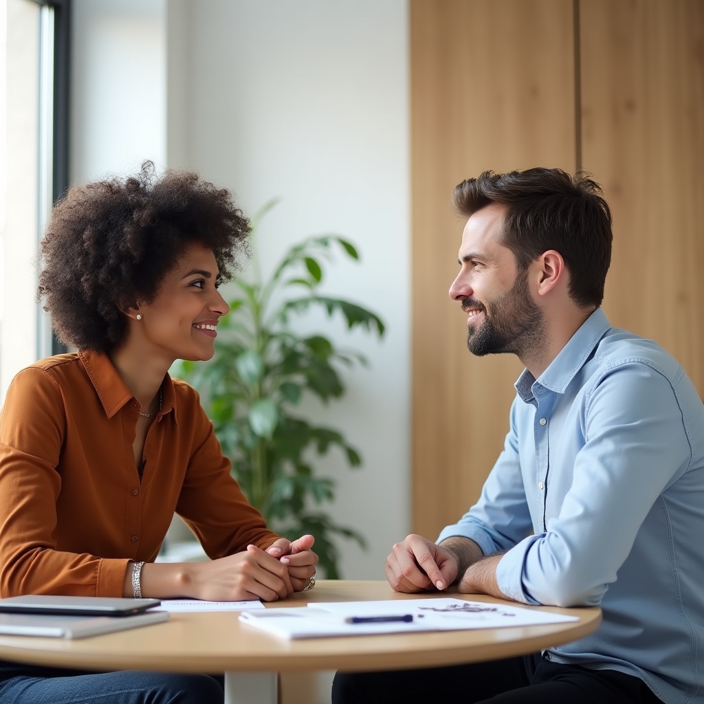 L'équipe Vavahe Care dans un espace de travail lumineux